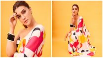Kriti Sanon’s Vibrant Modern Saree Look Hints At Edgy Fashion, Pics!