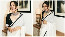 Neena Gupta’s Monochrome Saree Look Is The Perfect Combination Of Edgy And Elegant, Pics!