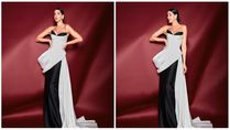Nora Fatehi’s Black And White Gown Look Is All About Experimenting With Monochrome Trend, Pics!