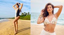 Tara Sutaria’s Monochrome Monokini Look