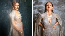 Shriya Saran Is A Beauty To Behold In Silver Gown, Pics!