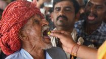 Hyderabad Temple Distributes Fish Prasadam For Asthma After 3 Years