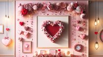 DIY Budget Friendly Valentine's Day Garland To Fill Your Home With A Touch Of Love, Warmth And Romance
