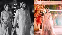 Ambani Pre Wedding Day 3 Radhika Merchant And Ambani Pics Out! Couple Looked Ethereal In Dreamy Outfits