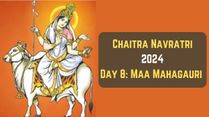 Chaitra Navratri 2024 Day 8: Maa Mahagauri Puja Vidhi, Vrat Katha, Mantra, And Aarti Lyrics