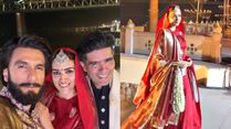 Ranveer Singh-Kriti Sanon Dazzle In Manish Malhotra Banarasi Weave Outfits In Kashi, Watch Video!