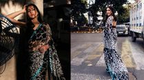 Sara Ali Khan Aces Summer Fashion In Animal Print Saree, Bookmark Her Chic Saree Choices!