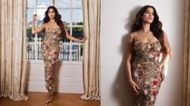 Janhvi Kapoor's Figure-Flattering Midi Dress Shimmers With Beads And Crystals, Take Style Notes!
