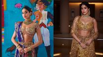 Janhvi Kapoor's Best Lehengas That Will Make Your Jaws Drop And Surely Inspire You To Up Your Bridesmaid Look!