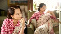 Kangana Ranaut's Retro Style For Emergency Is The Perfect Blend of Floral And Checkered Patterns, Take A Note!
