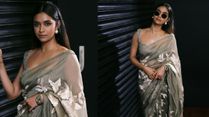 Keerthy Suresh's Grey Organza Saree Is A Lesson In Ethnic Elegance, Decode Its Price!