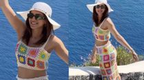 Kriti Sanon Picks Crochet Co-Ord For Greek Getaway, Gives Lesson in Perfecting Vacay Fashion, Video!