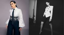Tailored Jumpsuit To Cropped Pantsuit, Bollywood's Guide To Mastering Black And White Monochrome Fashion