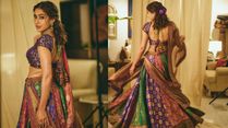 Sara Ali Khan Masters Sustainability Donning Brocade Lehenga Made With 50 Vintage Sarees, Take Inspiration!