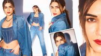 Kriti Sanon Proves Why Denim-On-Denim Is A Timeless Trend, Dazzles In Versace Bustier!