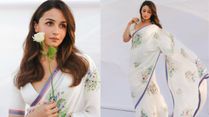 Alia Bhatt Channels Vintage Charm In Floral Sabyasachi Saree At Raj Kapoor’s 100th Anniversary, Pics!