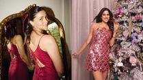 Alia's Slip Dress To Janhvi's Barbiecore Glam, Decoding Bollywood's Christmas Fashion Highlights