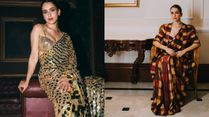 Sanya Malhotra's Saree Chronicles : 6 Stunning Looks To Steal From 'Mrs' Star