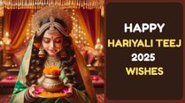 Happy Hariyali Teej 2025 Wishes: 50 Greetings, Images, Quotes, FB, WhatsApp Status To Celebrate Love, Rain