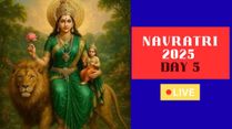 Navratri 2025 Daily Live Updates: Day 5, Goddess Skandamata Puja, Shubh Muhurat, Bhog, Colour, Celebrations