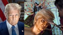 Is That Trump As Demon Mahishasura? Viral West Bengal Durga Puja Pandal Sparks Laughter Fest Online!