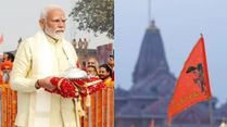 Historic Milestone: PM Modi Hoists Saffron Flag on Ram Mandir After Construction Completion