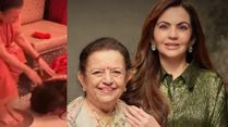 Nita Ambani’s Heartfelt Birthday Moment With Mother Purnima Dalal: Rediscovering The Meaning Of Charan Sparsh