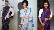 Your Usual Office Shirt Might Be The Perfect Saree Partner, Konkona Sen Sharma’s Looks Explain Why!