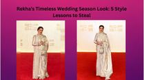 Rekha’s Timeless Wedding Season Style: 5 Things to Pick From Her Latest Look