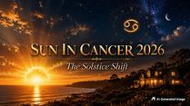 Sun In Cancer Transit 2026: The Solstice Shift Bringing Emotional Growth And Inner Strength