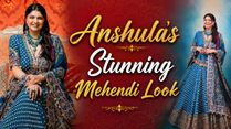 Anshula Kapoor's Patola-Inspired Mehendi Lehenga Is A Bridal Dream; Here's Why She Chose It