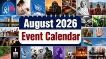 August 2026 Important Days And Events: Complete List Of National And International Observances This Month