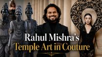 Rahul Mishra's 'Devi' Collection Brings Ancient Indian Temple Sculptures To Life At Paris Haute Couture Week