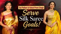 Sita Vs Shurpanakha! Sai Pallavi And Rakul Preet Singh's Sarees Ruled The Ramayana Pratham Sankalp Event