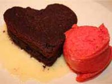 వెనీలా ఐస్ క్రీమ్ విగ్ వాలెంటైన్ చాక్లెట్