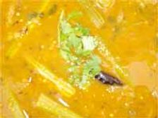 వేరుశెనగపప్పు మునక్కాడ శాంబార్