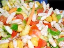 మరమరాలు(బొరుగులు)తో ఫ్రూట్ భేల్