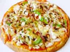 బ్రెడ్ క్యాప్సికమ్ పిజ్జా