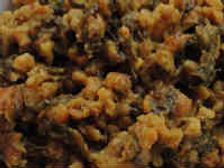 పాలకూర-మీల్ మేకర్ కర్రీ