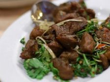 స్పైసీ మటన్ చిల్లీ ఫ్రై వంటకం