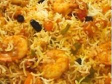 సేమ్యా-పచ్చిరొయ్యల బిర్యానీ