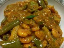 రొయ్యలు-వంకాయ కుర్మా