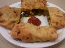 స్వీట్ - హాట్ పాపడ్ రోల్స్