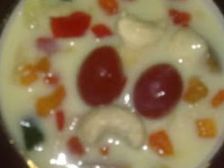 ఫ్రెష్ ఫ్రూట్ - రసగుల్లా రబ్రి...