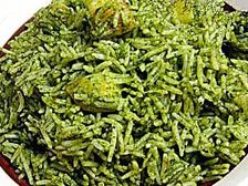 పాలక్-సోయా రైస్