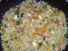 వెజిటేబుల్ ఎగ్ ఫ్రైడ్ రైస్