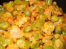 స్పైసీ బీన్స్ ఉస్లీ