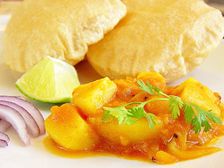 పూరీ సాగు బహుల రుచి గల బ్రేక్ ఫాస్ట్