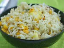 స్వీట్ కార్న్(మొక్కజొన్న) రైస్ 