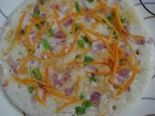 క్యారెట్  ఉల్లిపాయ దోసె